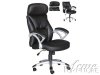 Black Leatherette Lexia Modern Home Office Chair By Acme