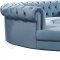 Valentino Sectional Sofa 697 in Fabric by Meridian w/Options