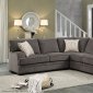 Alamosa Sectional Sofa 8335 in Brown by Homelegance w/Options