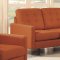 Kesson Sofa & Loveseat Orange Fabric 505371 by Coaster w/Options