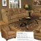 Denver Saddle Fabric Modern Sofa & Loveseat Set w/Options