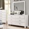 Velen CM7949WH 5Pc Bedroom Set in White w/Options