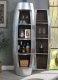 Brancaster Cabinet AC02999 in Oak & Aluminum by Acme