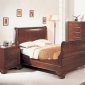 Cherry Finish Classic Bedroom w/Optional Case Goods