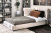 Merope Captain Twin Daybed CM7196 in Beige Linen-Like Fabric