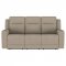 Brentwood Motion Sofa & Loveseat 610281 Taupe Fabric by Coaster