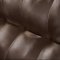 Donlen Sofa & Loveseat Set 59704 Chocolate Faux Leather - Ashley