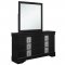 Mia Bedroom Set in Black by Global w/Options