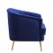 Eivor Sofa LV00210 in Blue Velvet by Acme w/Options