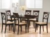 Gabriel Dinette Set 5Pc 100770 in Cappuccino by Coaster