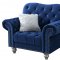 U4422 Sofa in Navy Velvet by Global w/Options