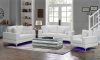 U98 Sofa & Loveseat Set in White by Global w/Options