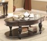 703848 Coffee Table by Coaster in Dark Merlot w/Optional Tables