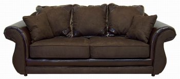 Java Fabric Modern Sofa & Loveseat Set w/Options [PMS-2750-Java]