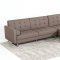 Smith Sectional Sofa Convertible 1471B in Brown Fabric by VIG