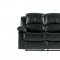 Cranley Power Motion Sofa 9700BLK in Black by Homelegance