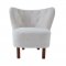 Zusud Accent Chair AC00228 in White Teddy Sherpa by Acme