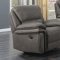 BMW Power Reclining Sofa in Grey Microfiber by ESF w/Options