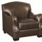 501781 Chesapeake Sofa in Brown Bonded Leather Match by Coaster