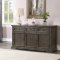 Landon DN00950 Dining Table in Salvage Gray by Acme w/Options