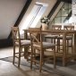 Martha II 70830 5Pc Counter Ht Dining Set - Weathered Oak - Acme