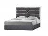 Da Vinci Bedroom in Charcoal by J&M w/Optional Verona Casegoods