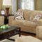 CM6558GP Hudson Sofa in Taupe Fabric w/Options