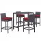 Convene Outdoor Patio Pub Set 5Pc EEI-1964 by Modway