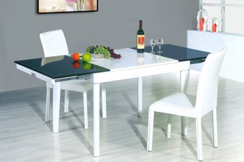 Black & White Modern Dining Table 6015 by ESF [EFDS-6015]