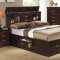 G3125B Jumbo Bedroom Cappuccino by Glory Furniture w/Storage Bed