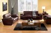 SM6021 Dinar Sofa in Dark Chocolate Bonded Leather w/Options