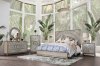 Kamalah Bedroom CM7521 in Antique Gray & Silver w/Options