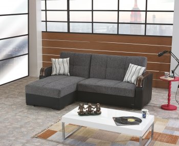 Minnesota Sectional Sofa Convertible in Fabric by Empire [MYSS-Minnesota]