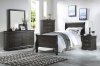 Louis Philippe III 4 Pc Kids Bedroom 26800 in Dark Gray by Acme