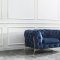 Chester Sofa in Blue Fabric by Beverly Hills w/Options