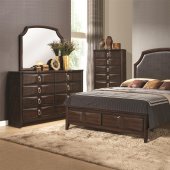 203691 Casper Bedroom in Dark Brown by Coaster w/Options