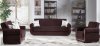 Argos Colins Brown Sofa Bed & Loveseat Set in Fabric by Istikbal