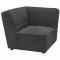 Sunny Sectional Sofa 6Pc 552081 Charcoal Fabic Coaster w/Options