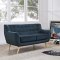 Remark EEI-1633-AZU Sofa in Azure Fabric by Modway w/Options