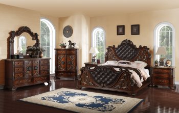 Santa Monica Traditional Bedroom Set in Cherry [ADBS-Santa Monica]