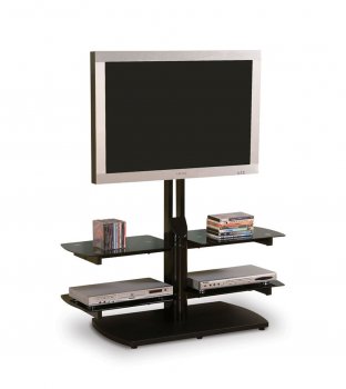 Modern Tv Stand With Tinted Glass Shelves [GFTV-860-TV]