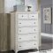 Farmhouse Reimagined Bedroom 652-BR-QPS 5Pc Set White by Liberty