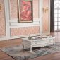 Zarah Coffee Table 298 in Antique White by Meridian w/Options