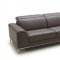 1727 Premium Leather Sectional Sofa in Mudslide Brown by J&M