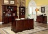 Desmont Office Desk CM-DK6207 in Cherry w/Options