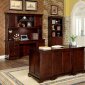 Desmont Office Desk CM-DK6207 in Cherry w/Options