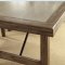 Colette Dining Table CM3562T in Rustic Oak w/Options