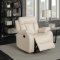 Avery Motion Sofa 645 in Beige Bonded Leather w/Optional Items