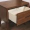 Banning Bedroom Set 5Pc 204440 in Dark Mango - Coaster w/Options