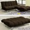 CM2908 Maybelle Sofa Bed in Chocolate Fabric w/Optional Chair